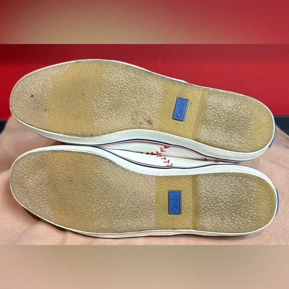 Keds St. Louis Cardinals MLB Pennant Baseball Lace Up Sneakers Women’s Size 9 - Picture 8 of 12